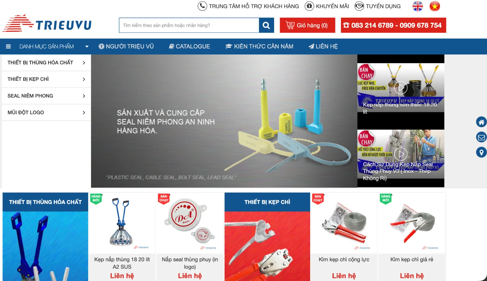 Thiết bị kỹ thuật Triệu Vũ