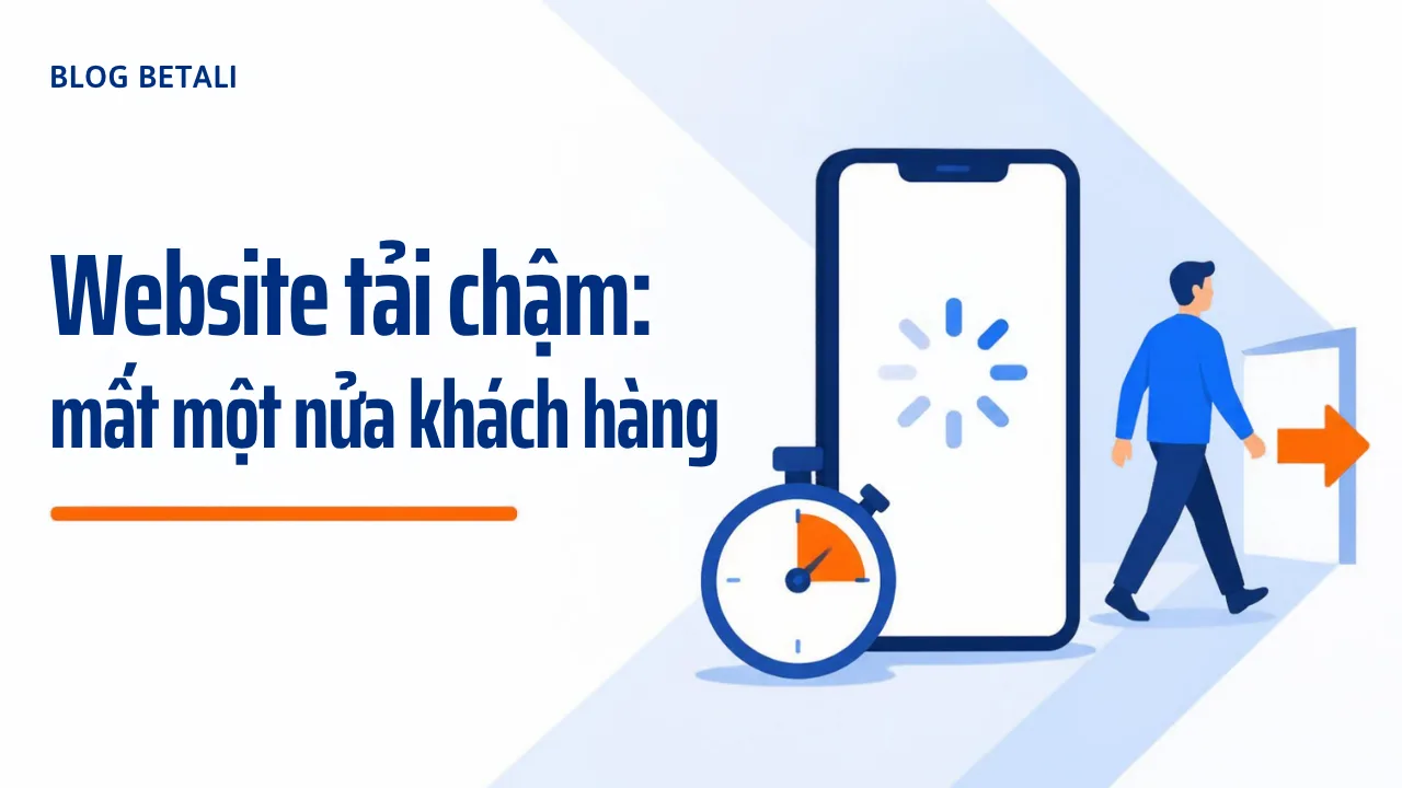 Website tải chậm hơn 3 giây làm mất khách hàng